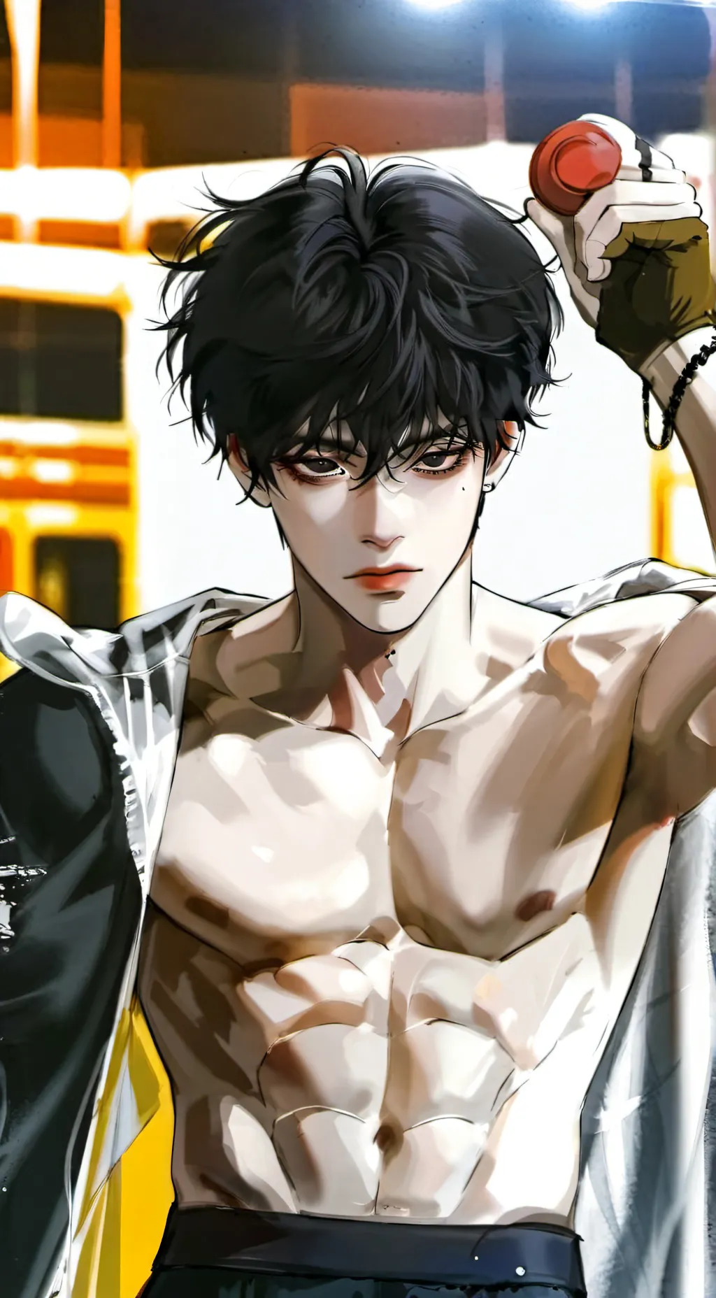 ai character: Max  background