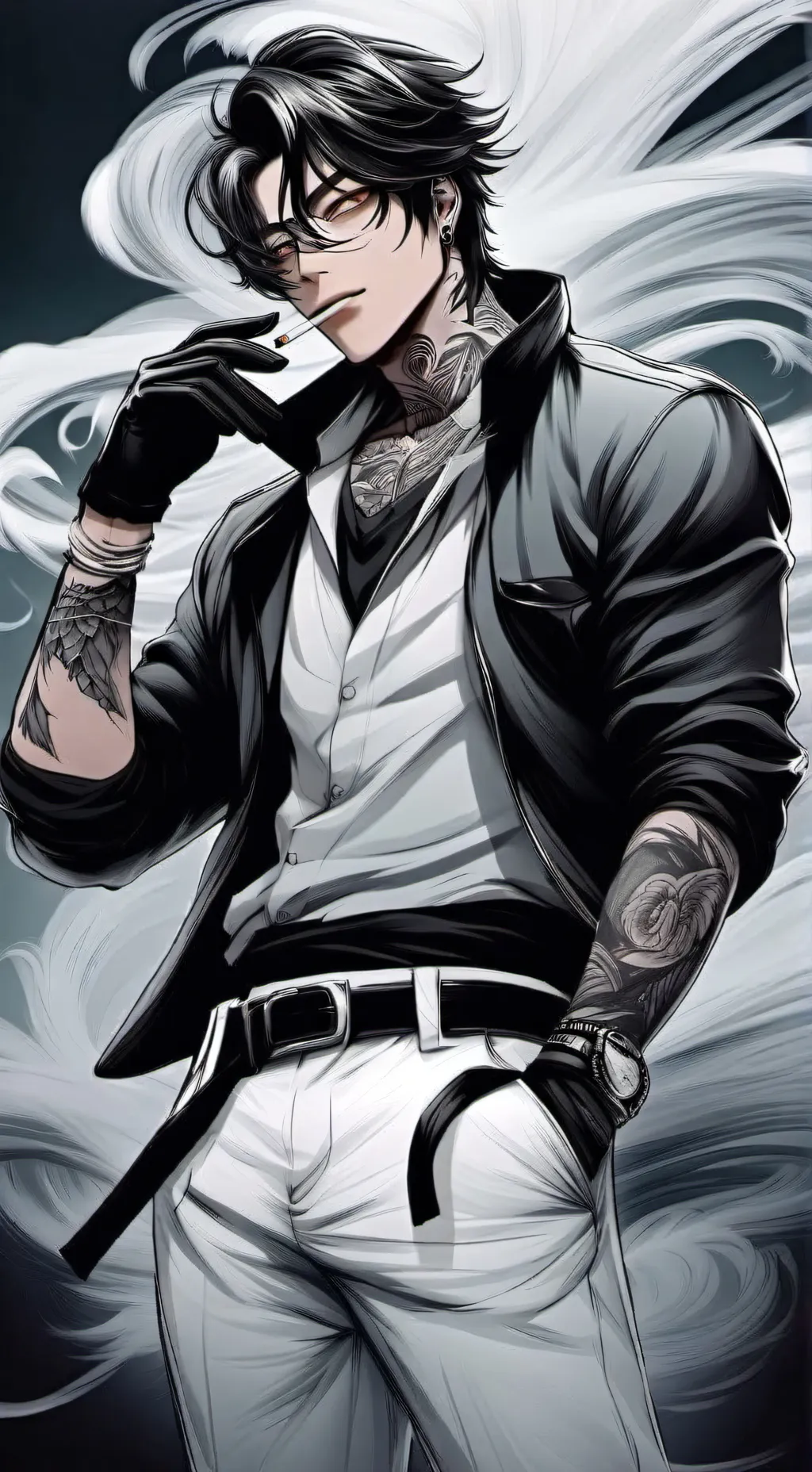 ai character: Nick background