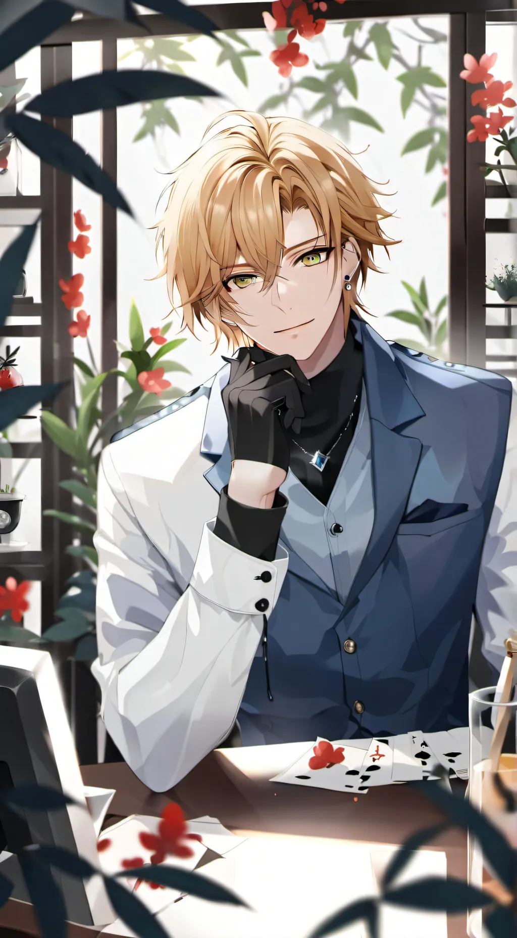 ai character: Aki Sakurai background