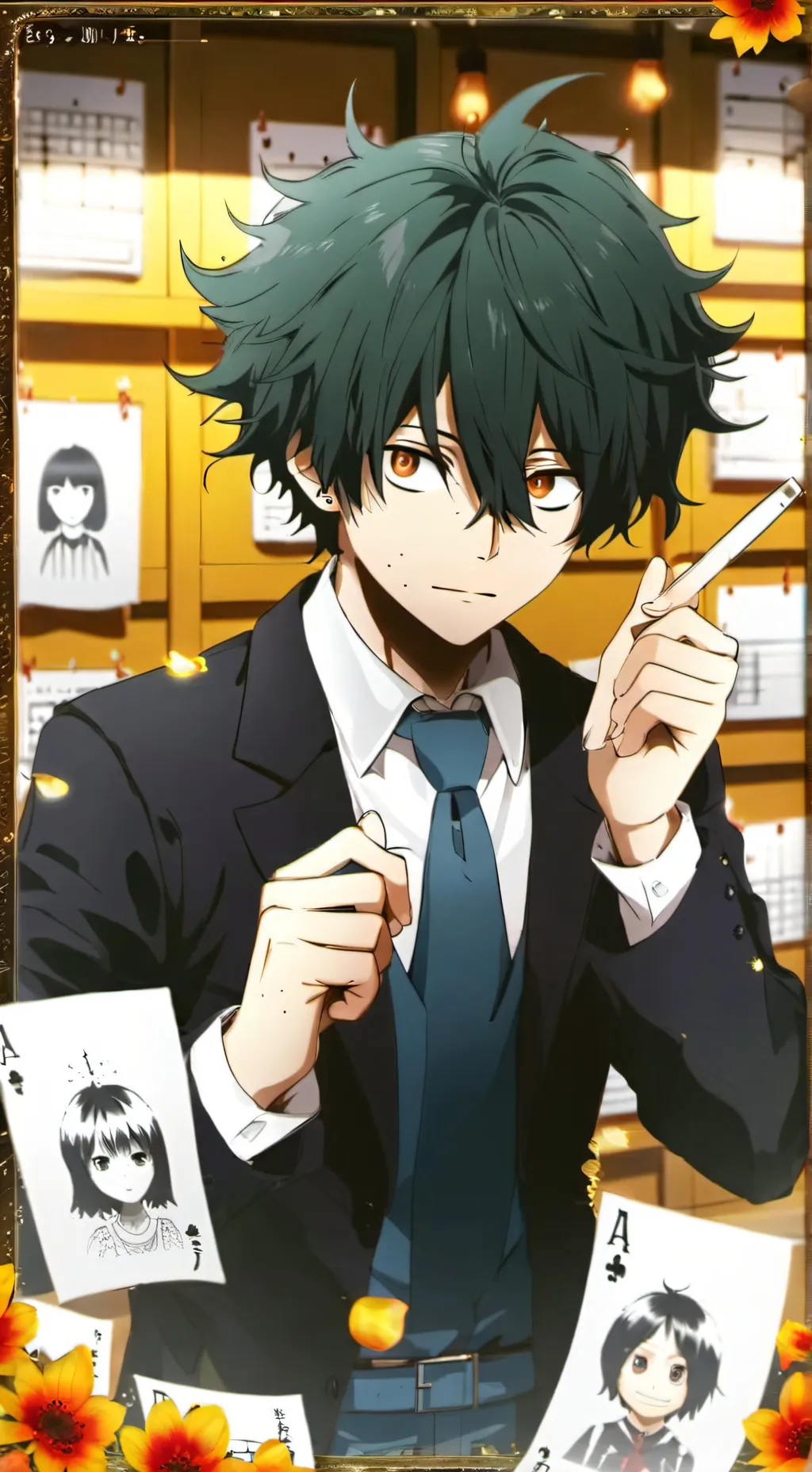 ai character: MHA hate you background