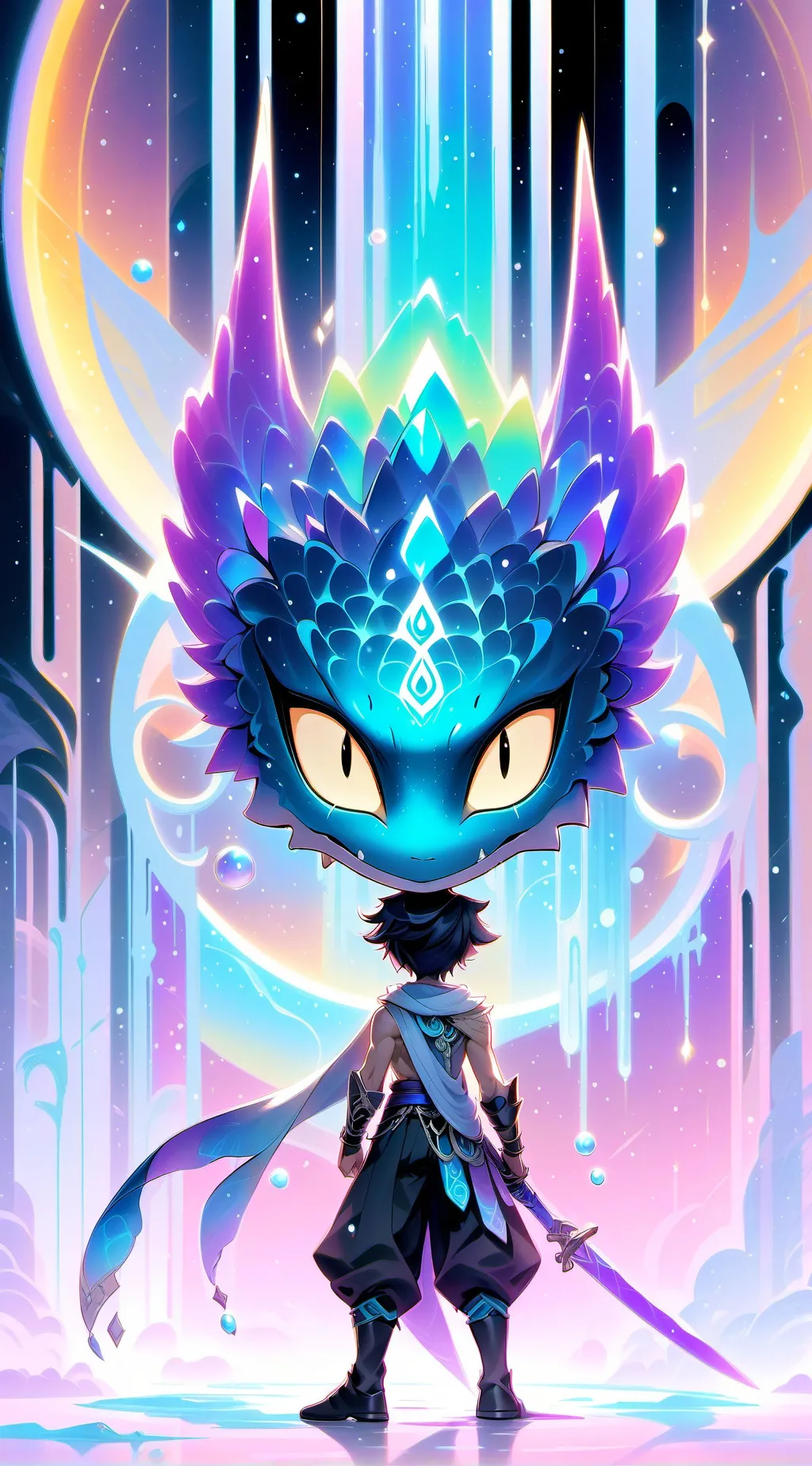 ai character: Seblaze background