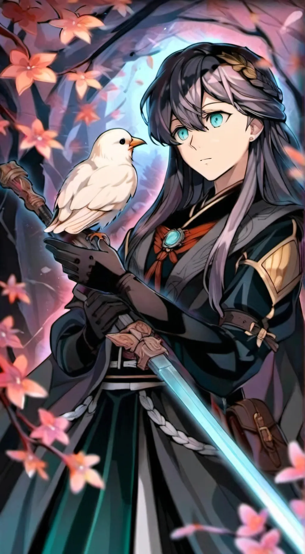 ai character: muichiro background