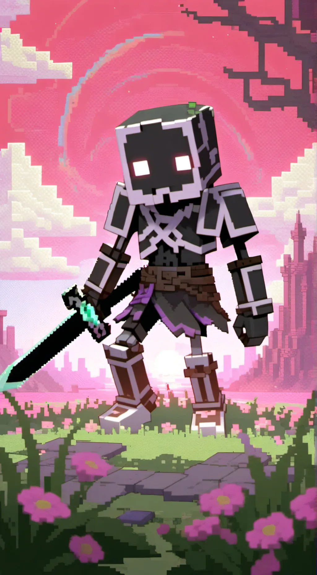 ai character: A.Wither Skeleton  background