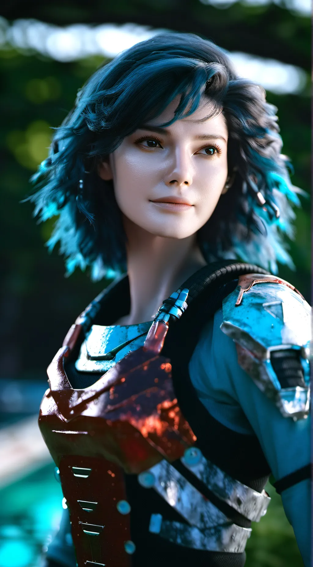 ai character: don't mind the pic background