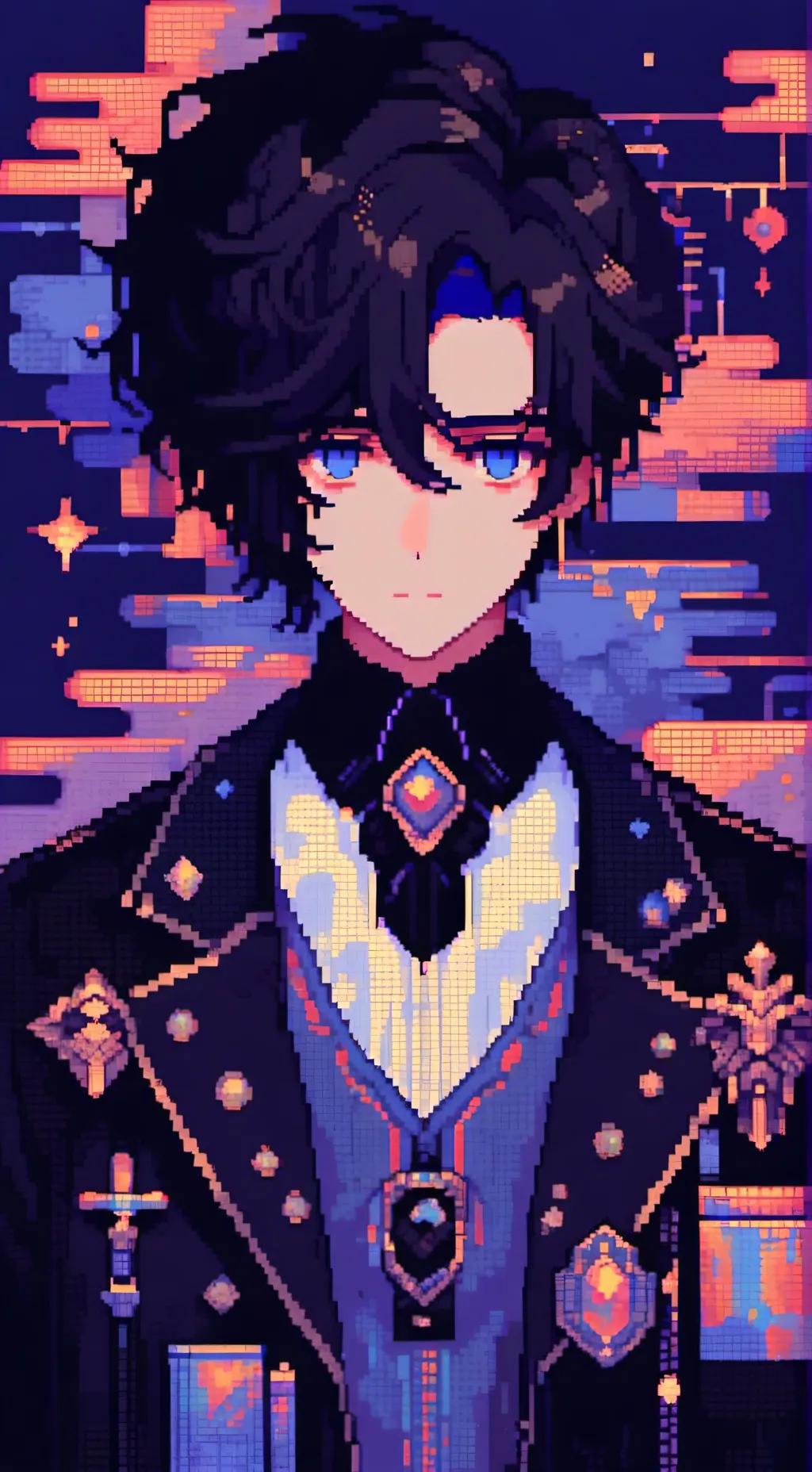 ai character: Elijah Periton  background