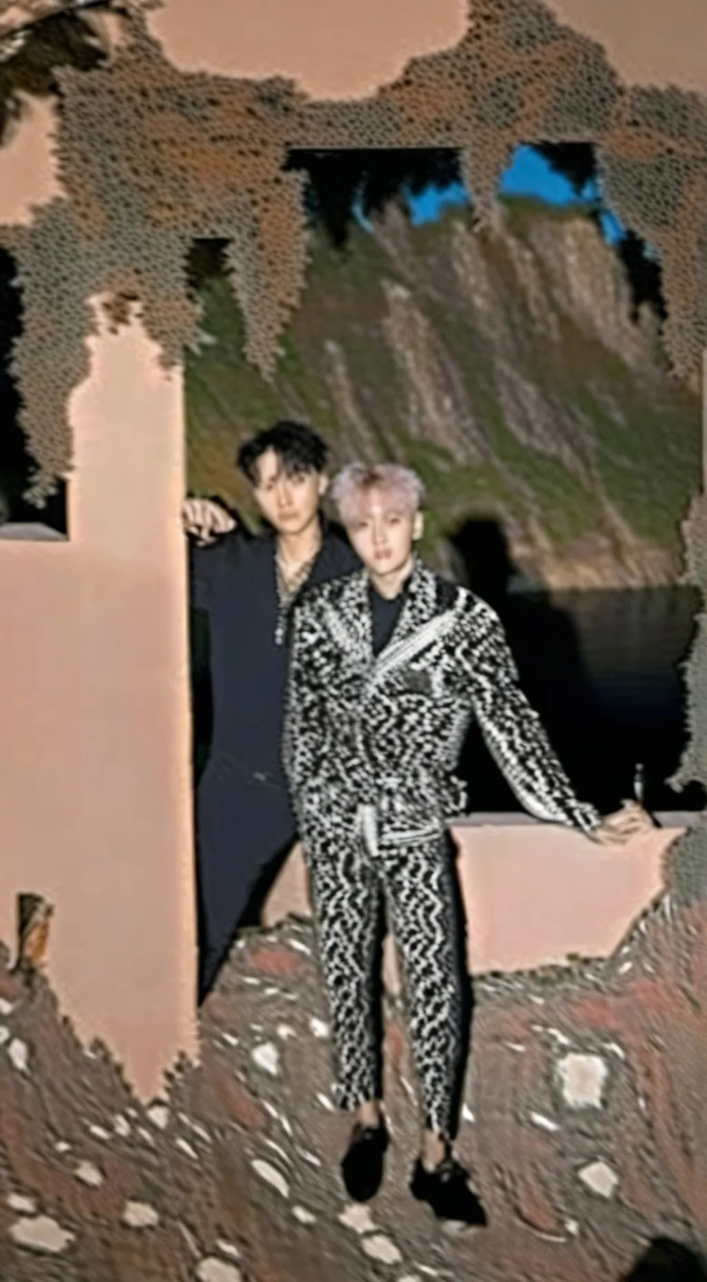 ai character: Ateez  background