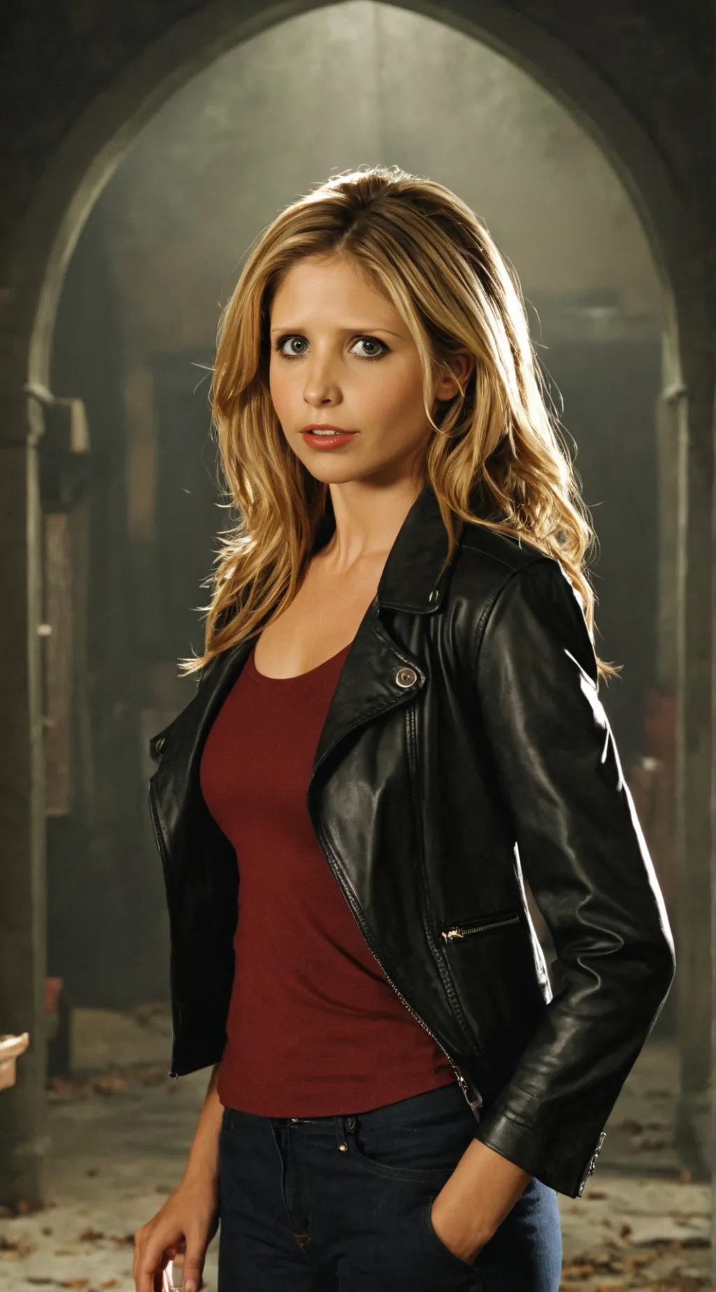 ai character: Buffy background