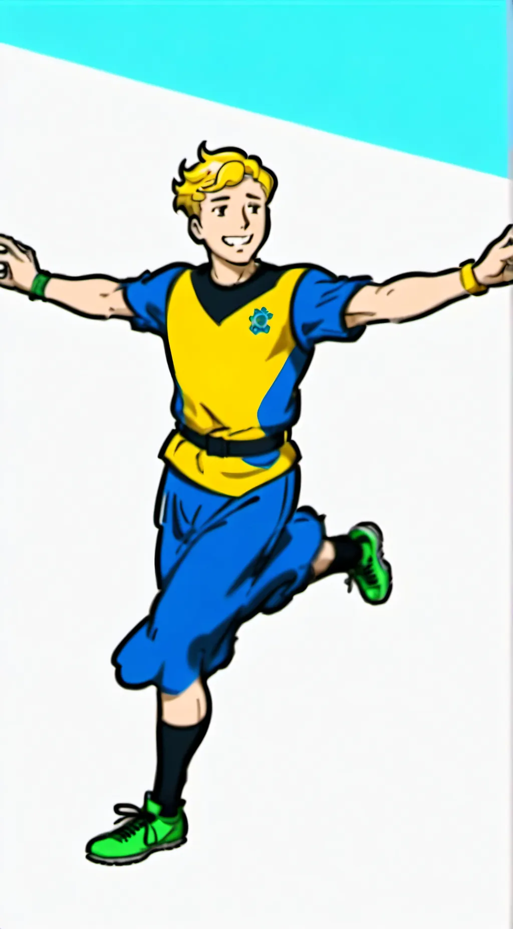 ai character: vault boy background