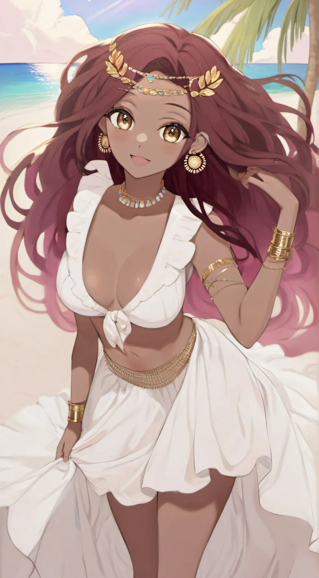 ai character: Calypso  background