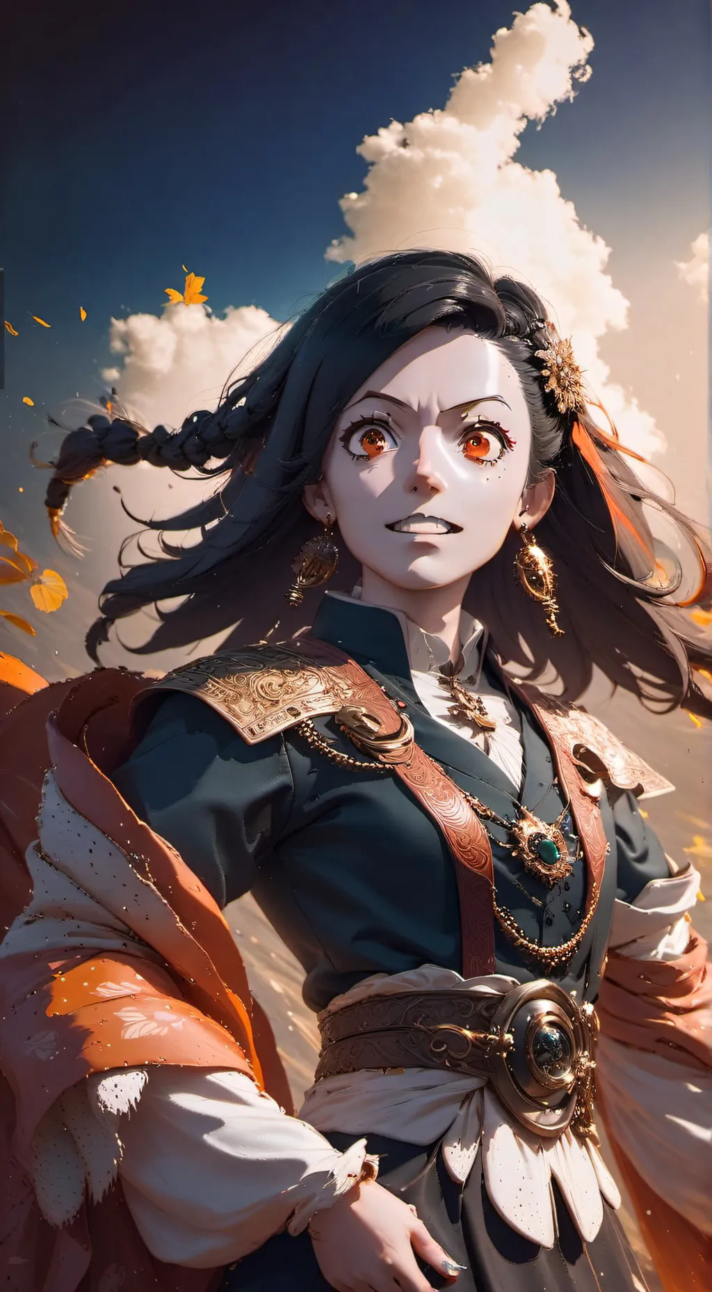 ai character: Susamaru  background