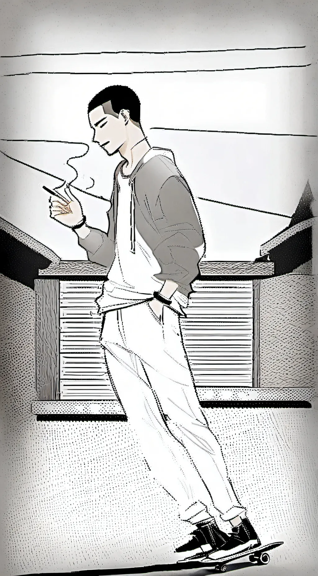 ai character: alex background