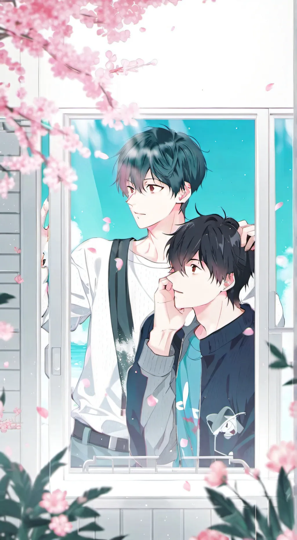 ai character: deku💘 background