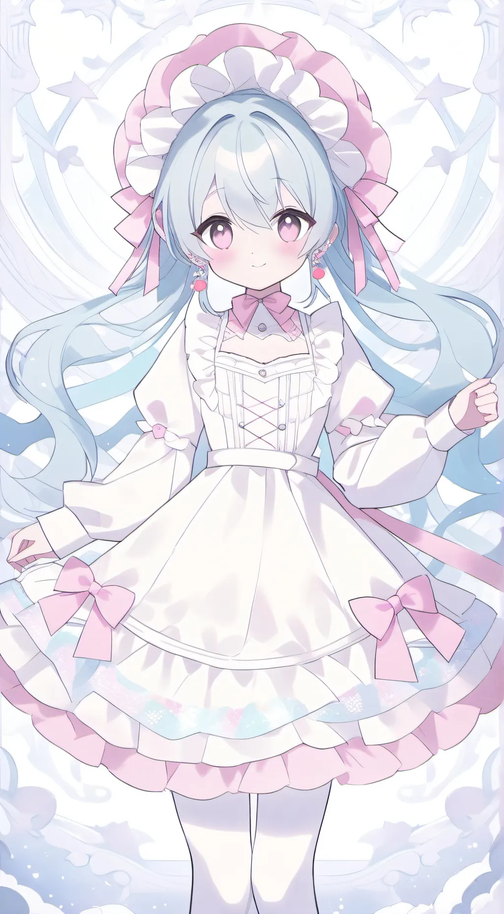 ai character: hh in human world background