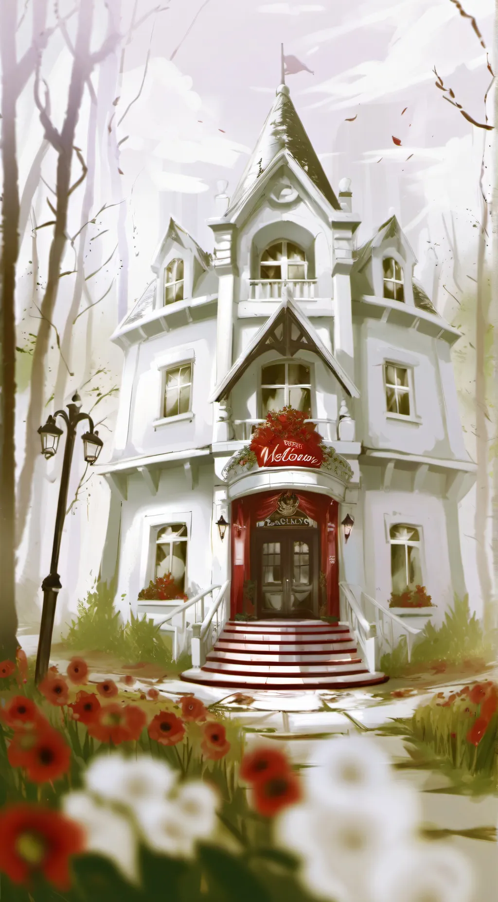 ai character: 𖤐Hazbin hotel𖤐 background