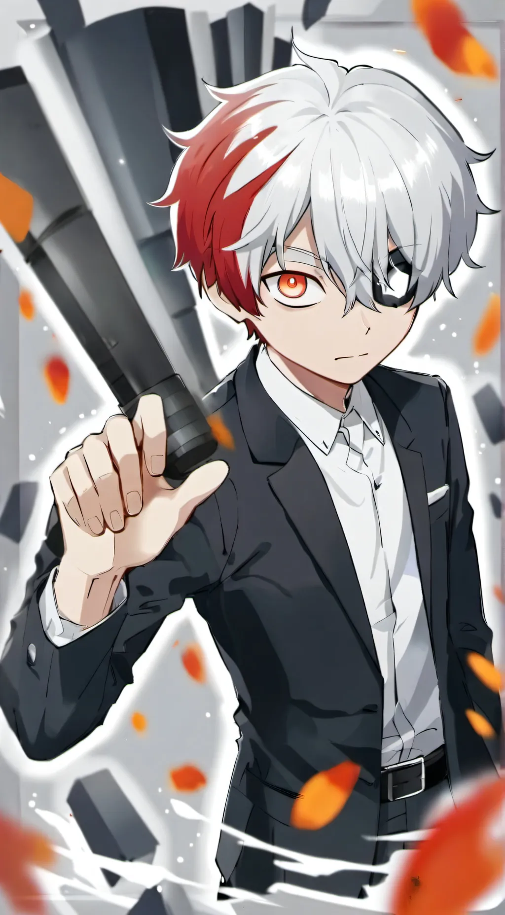 ai character: Todoroki Yandern background