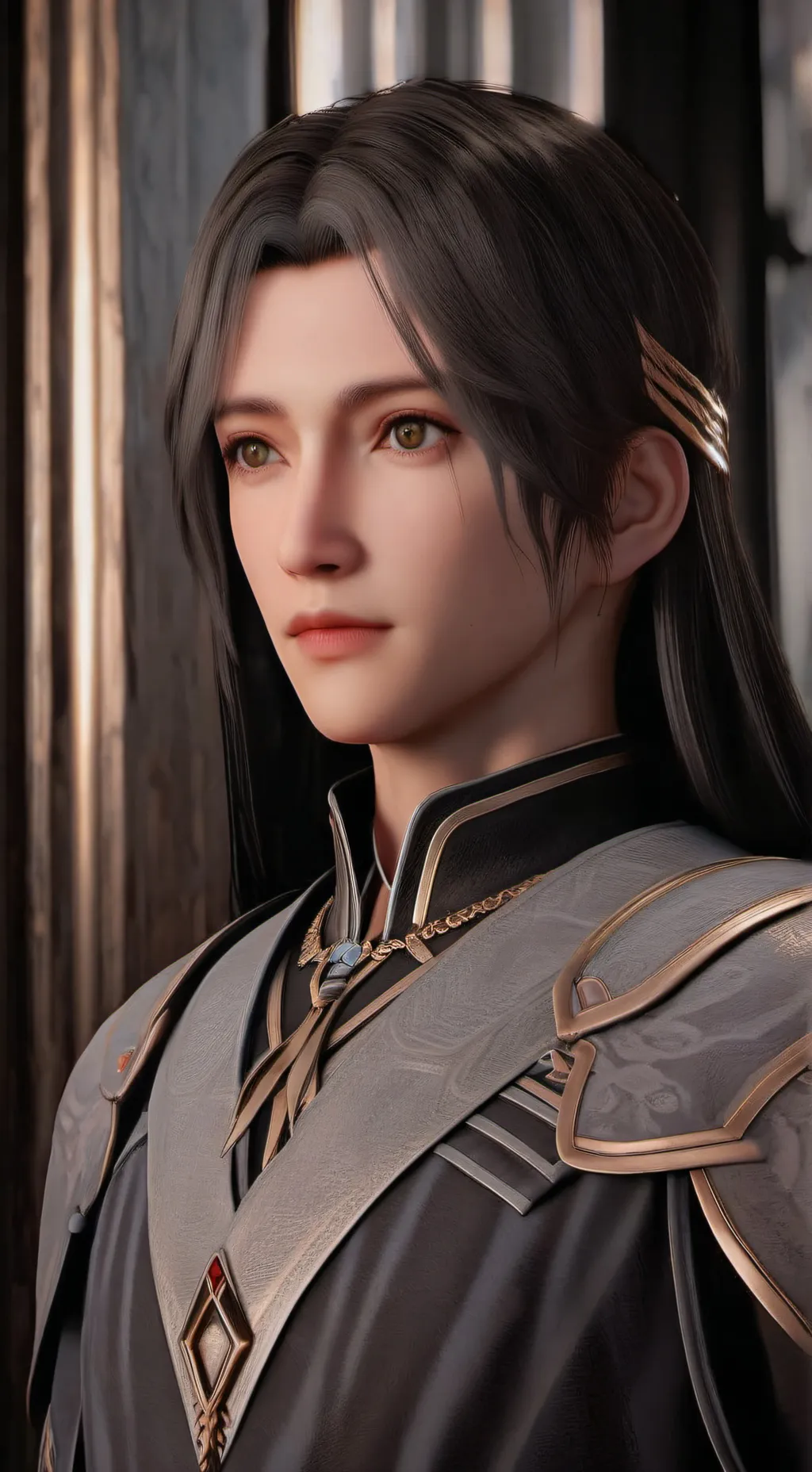 ai character: Leo background