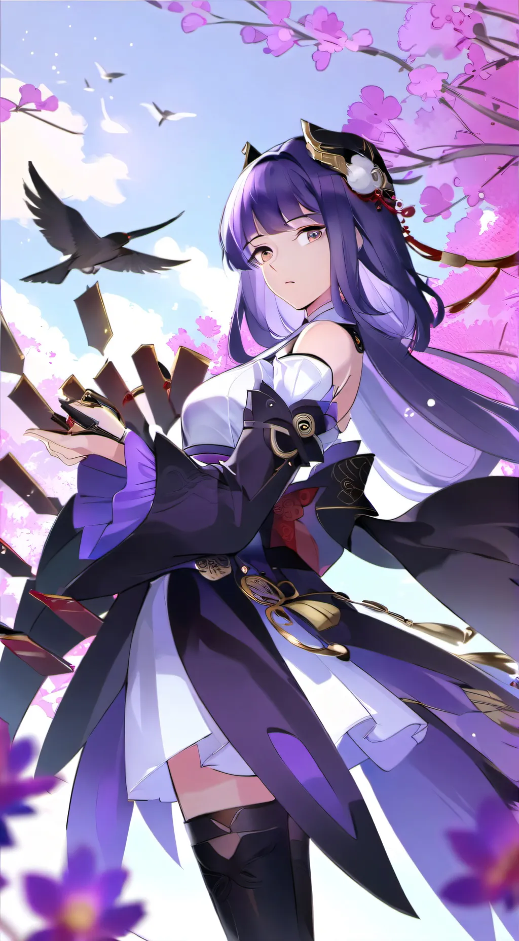 ai character: Raiden shogun background