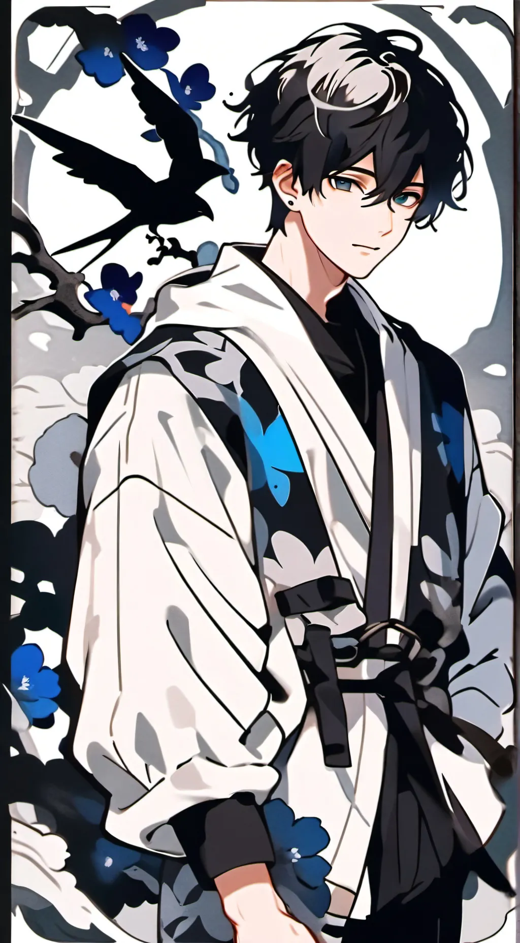 ai character: Azure Song background