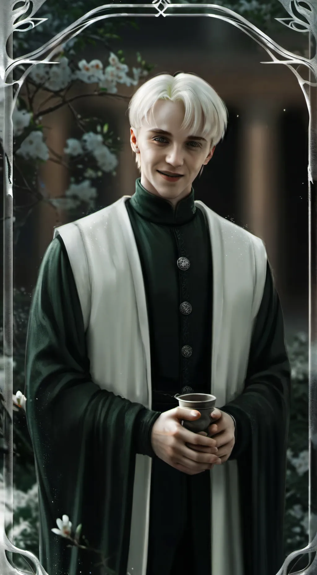 ai character: Hogwarts background