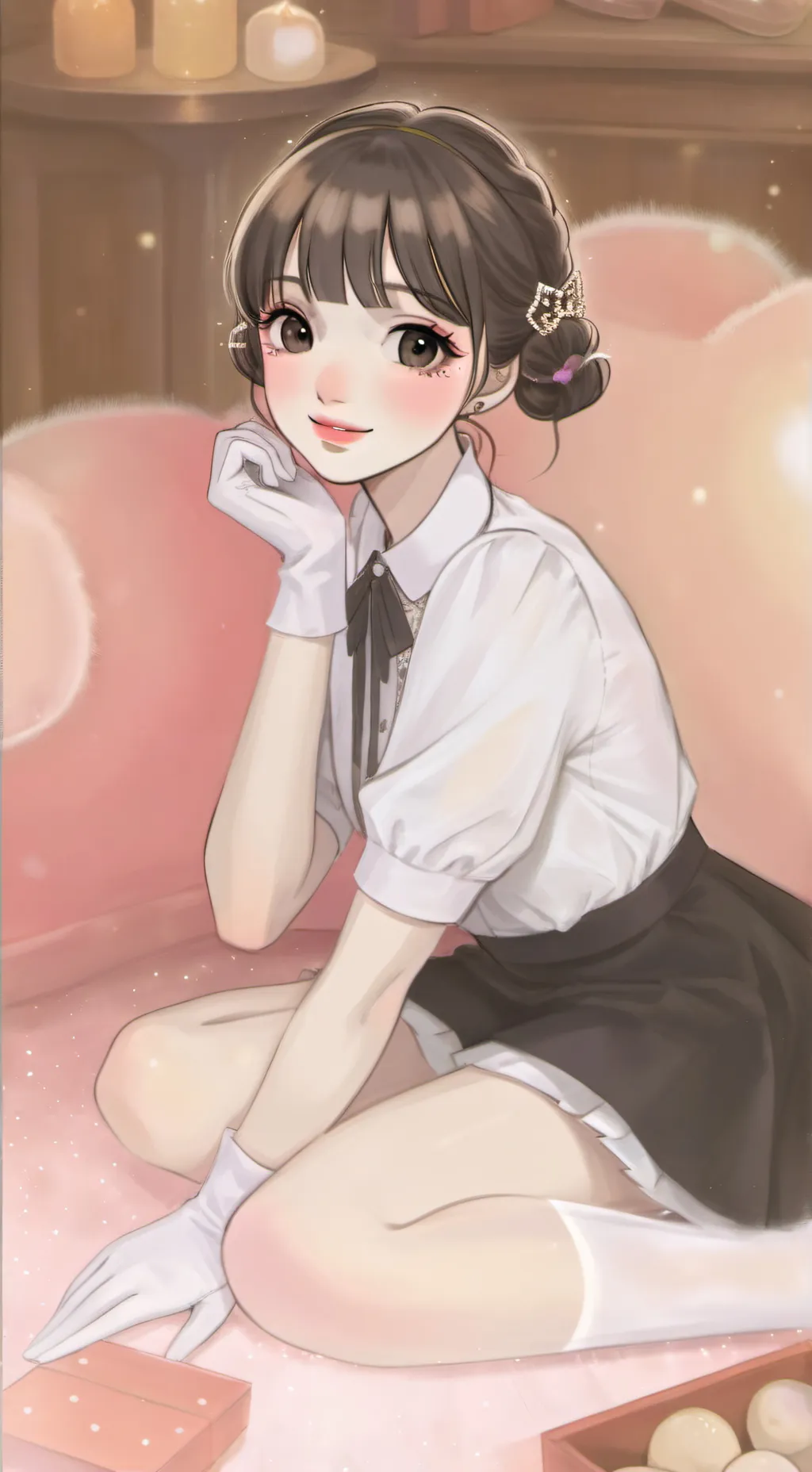 ai character: adlaide background