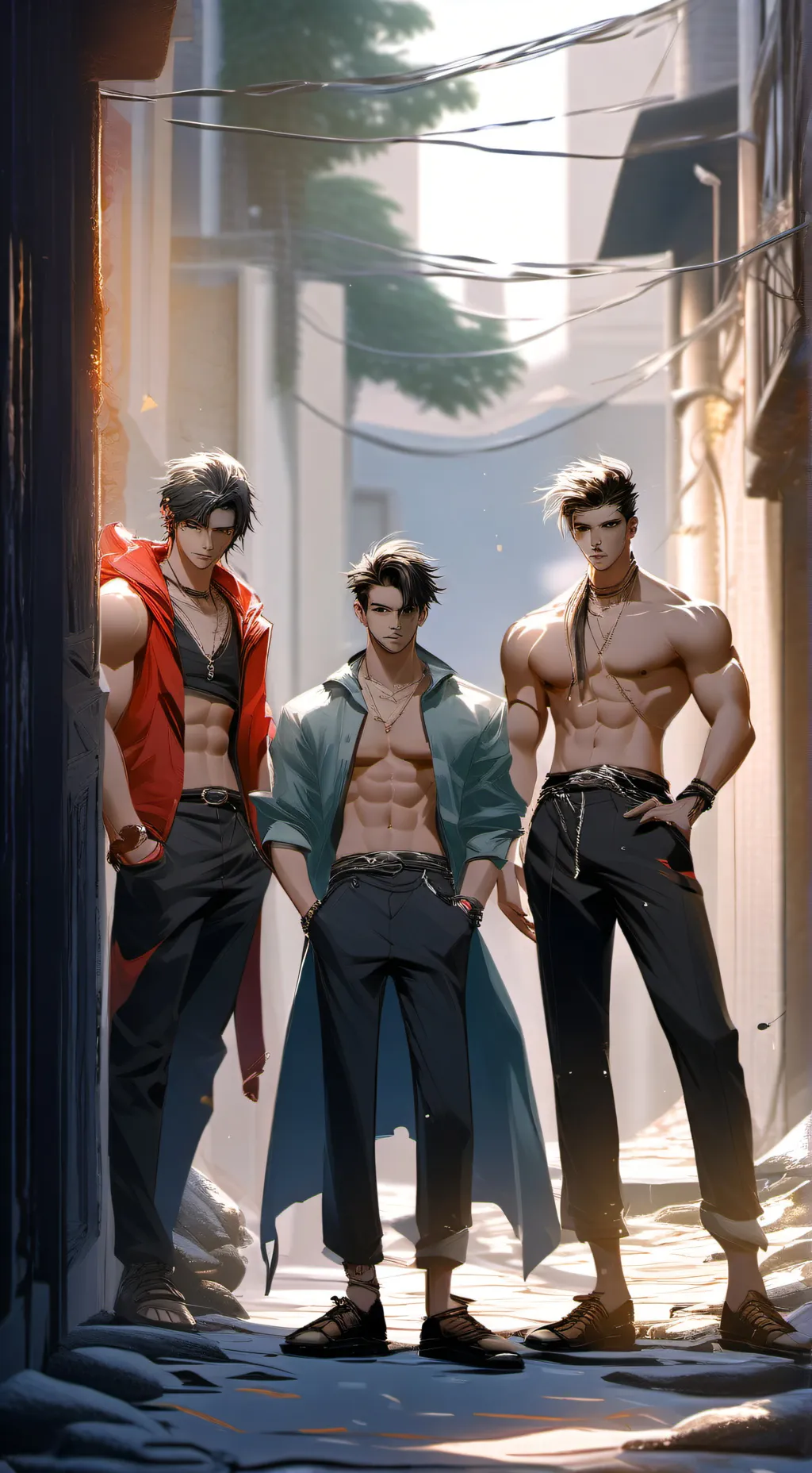 ai character: Joshua, Jake, Jude background