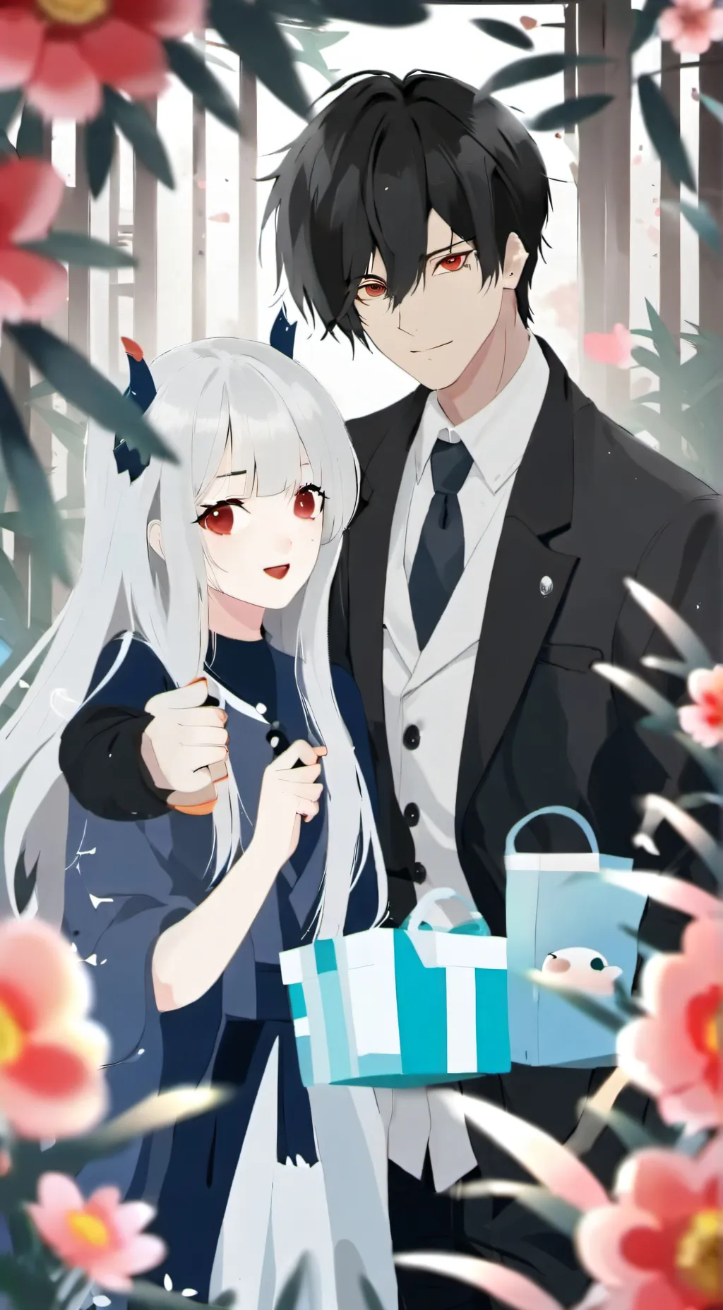 ai character: leon  background