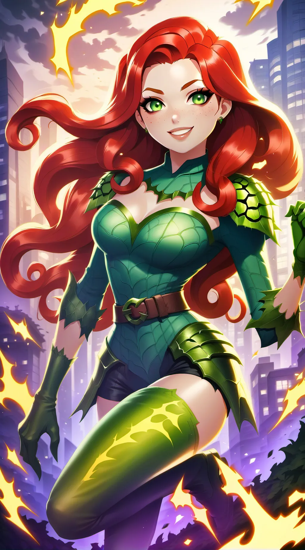 ai character: Poison ivy background