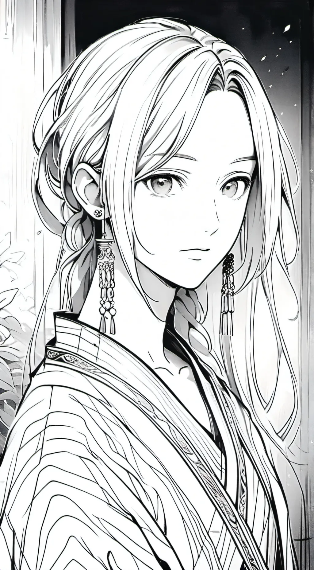 ai character: Bye 2024!😢 background