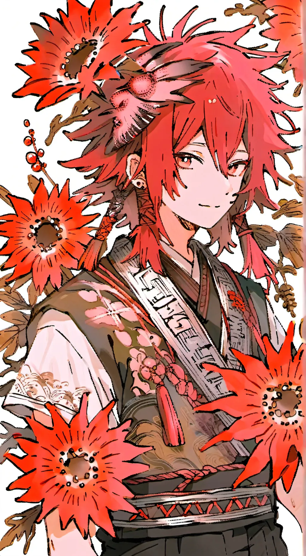 ai character: Kirishima background