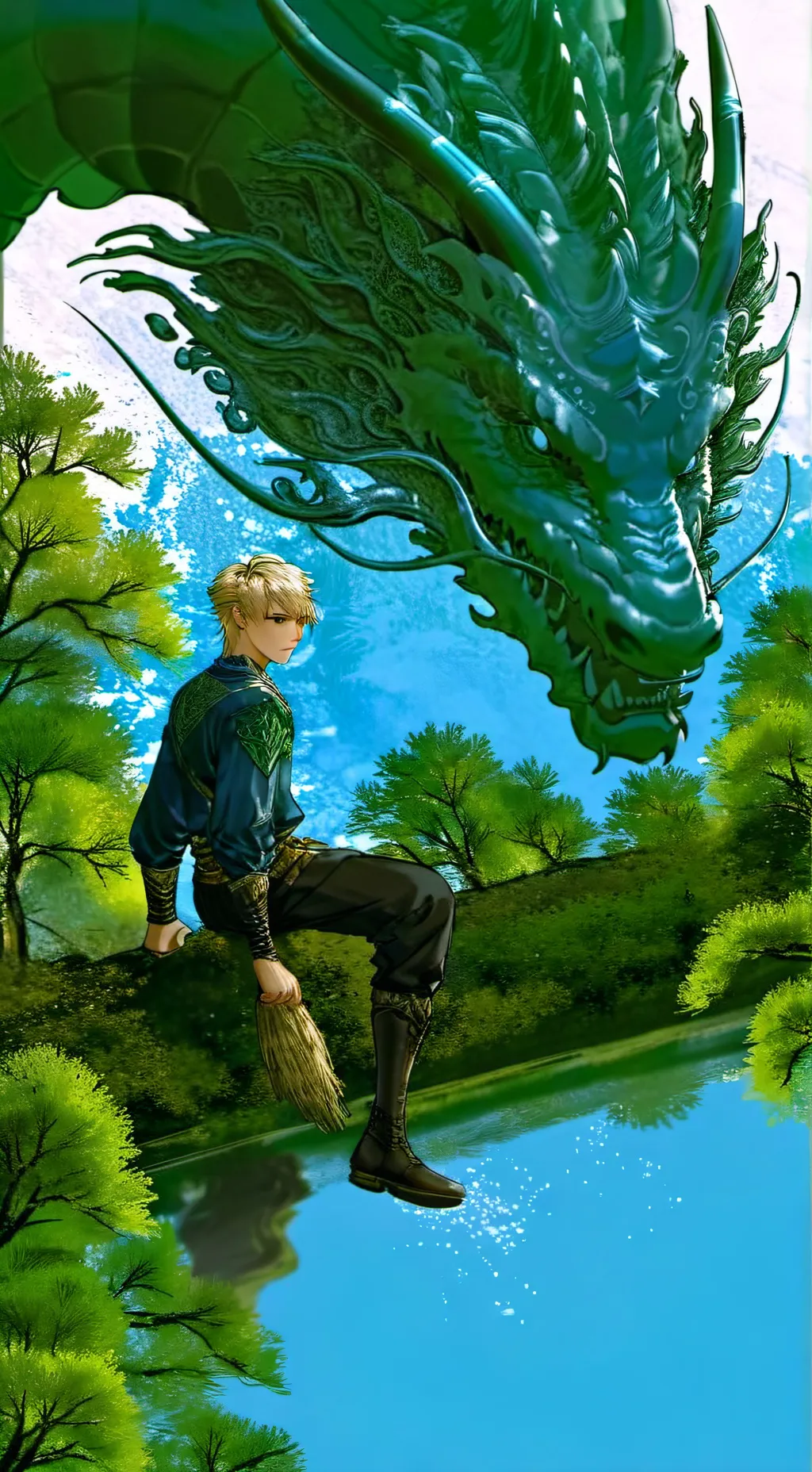 ai character: Karanoske background