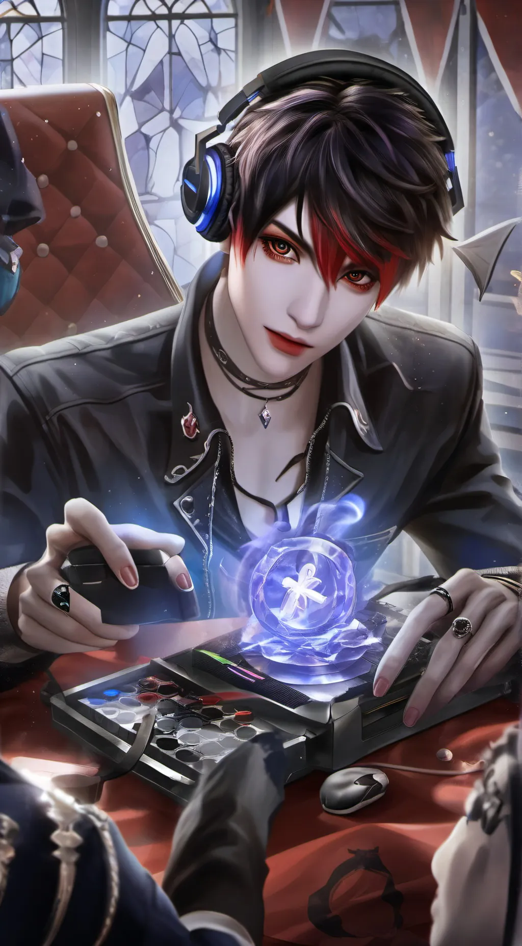 ai character: Meho  background