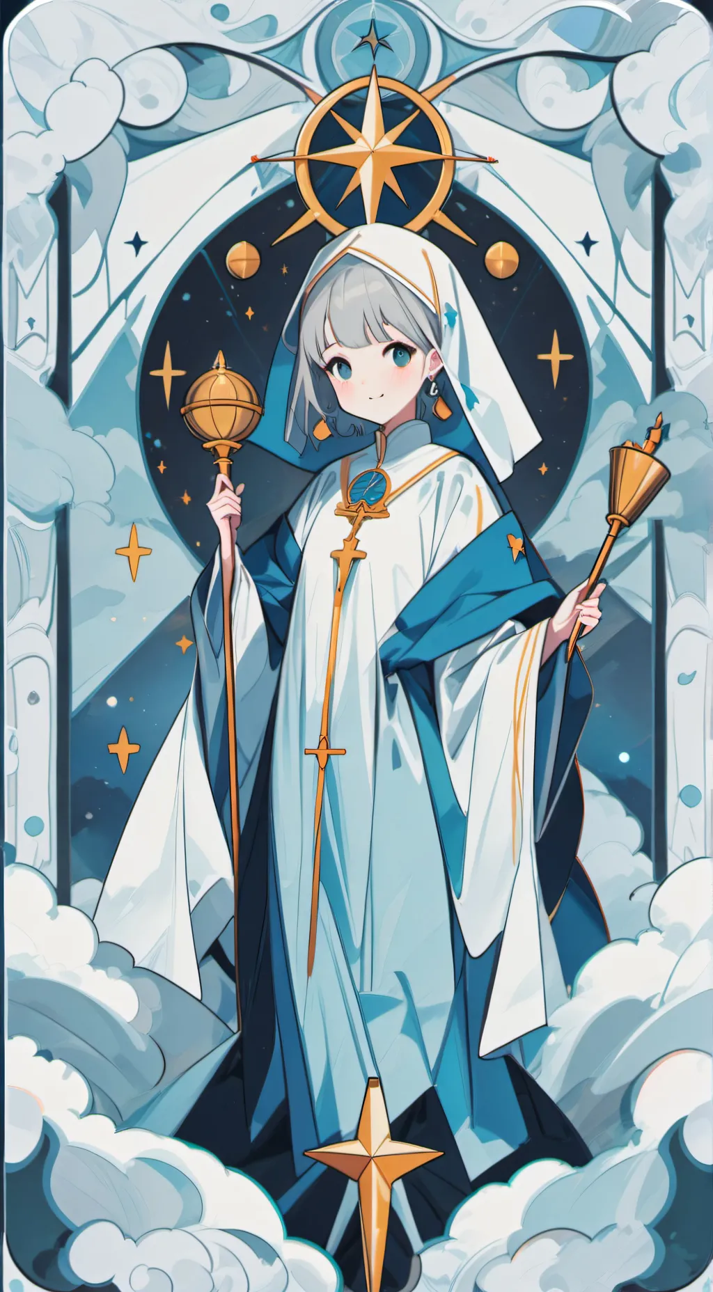 ai character: Alma background
