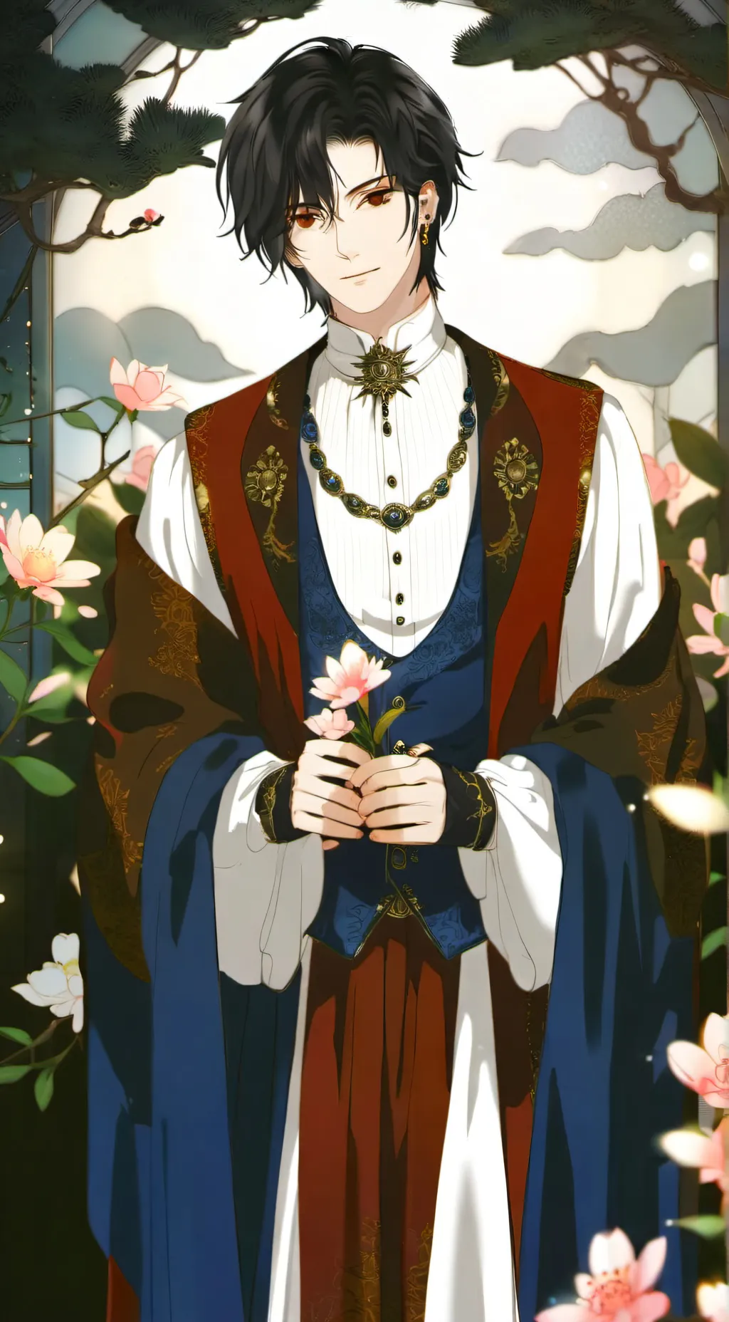 ai character: 𝚕𝚒𝚘𝚗𝚎𝚕🧑🏻 background