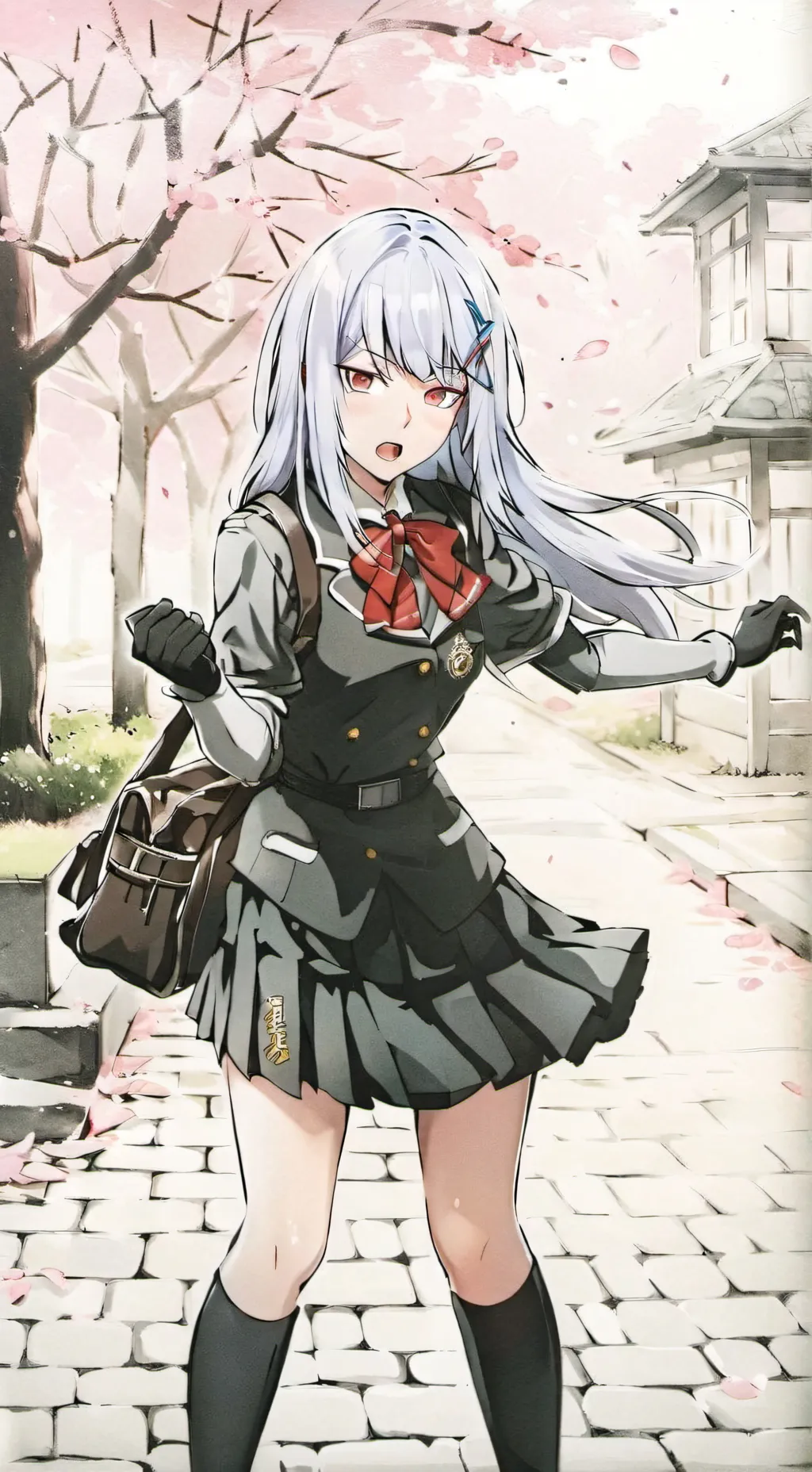 ai character: Megami saikou background