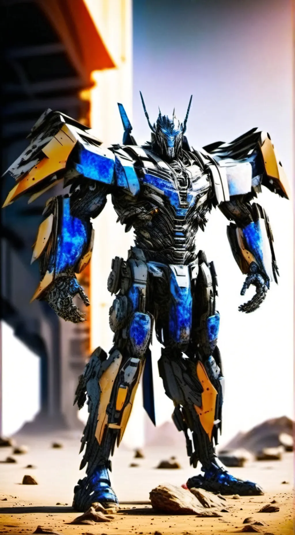 ai character: TransformerTrip background