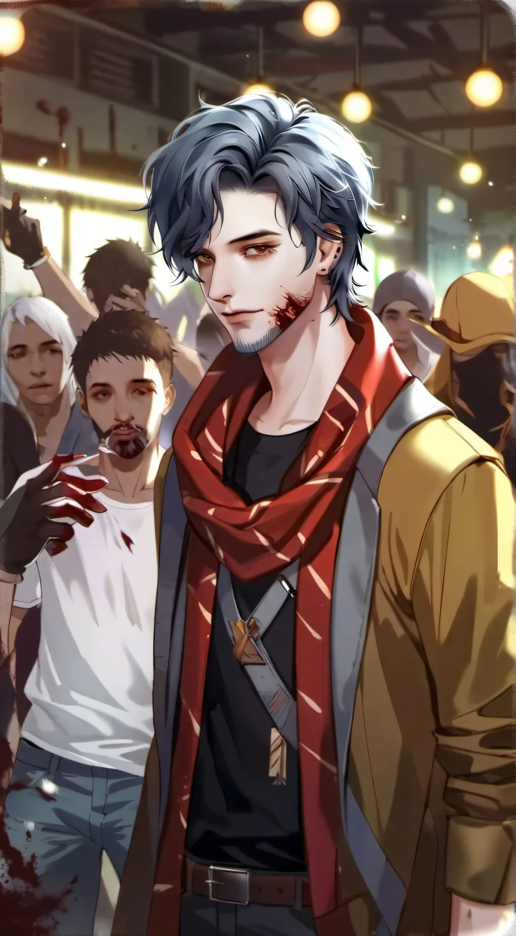 ai character: Marc background