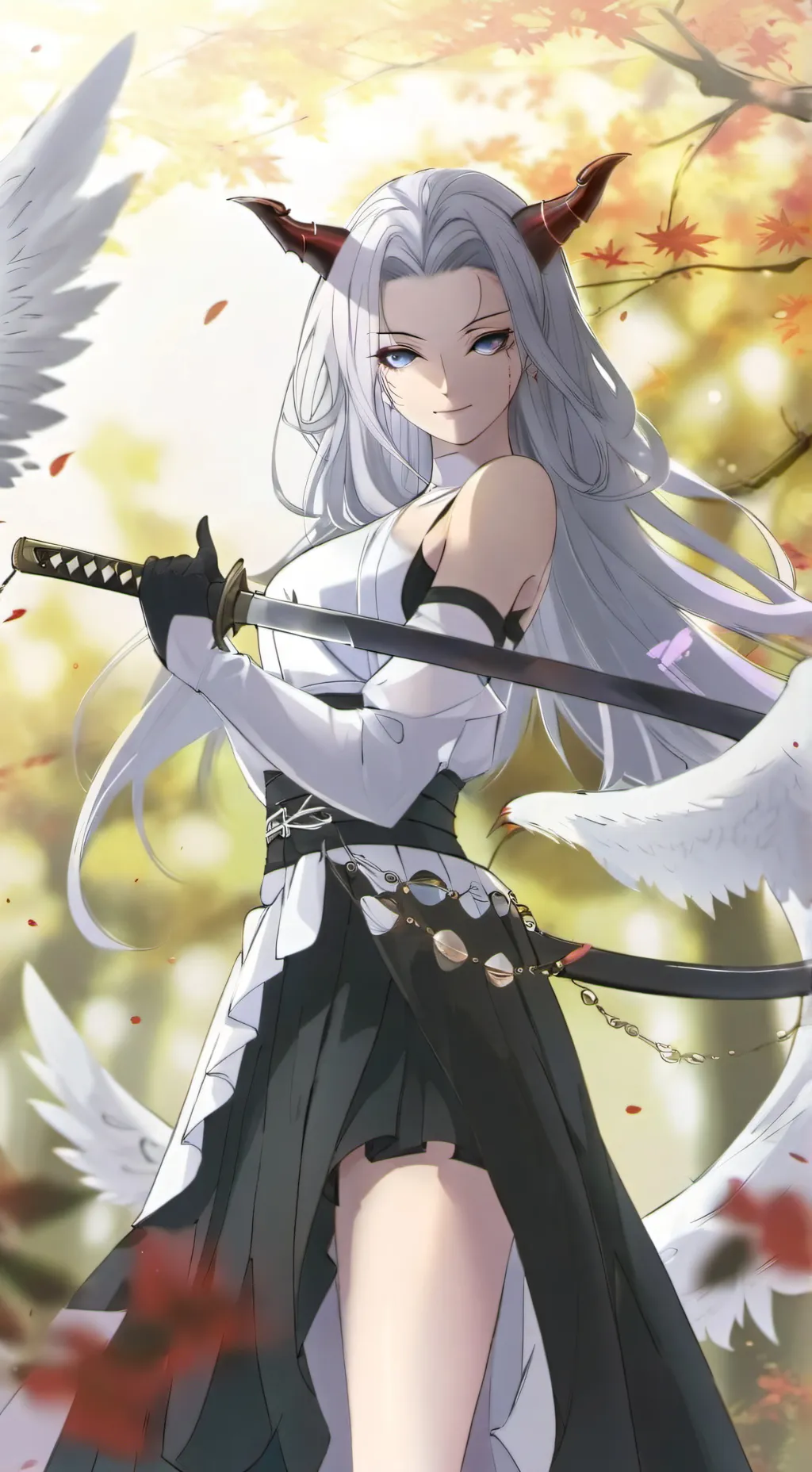 ai character: Démon Slayer  background