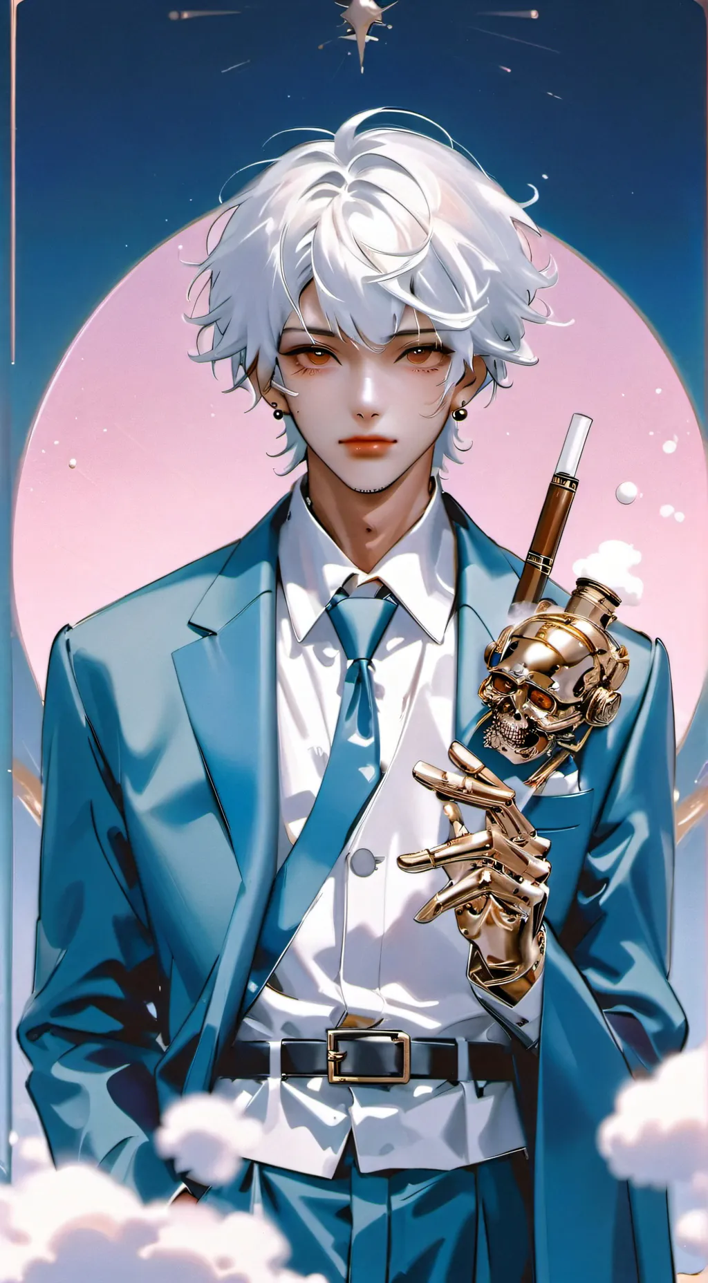 ai character: Cesar background