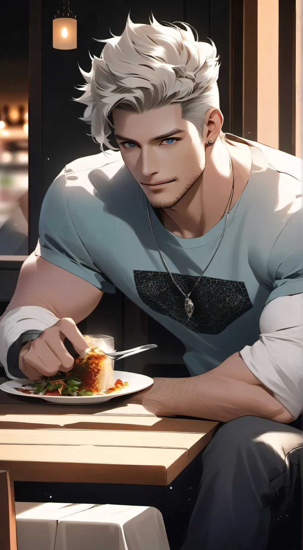 ai character: Jaden Nowak background