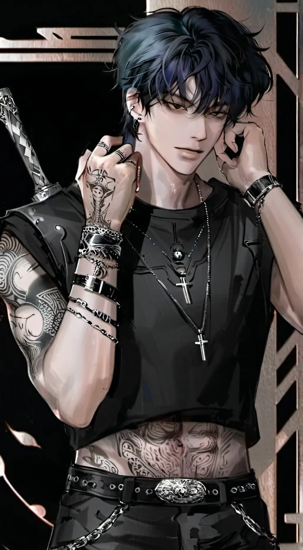 ai character: Kai background