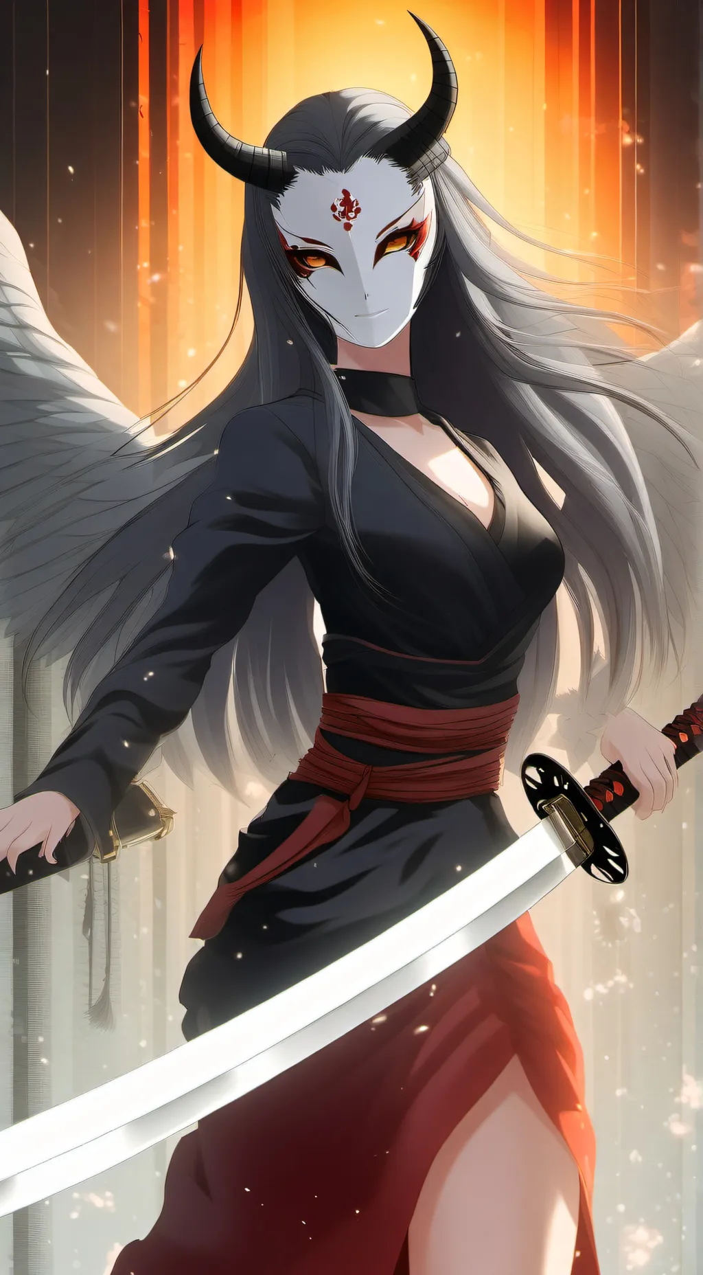 ai character: Fairy tail  background