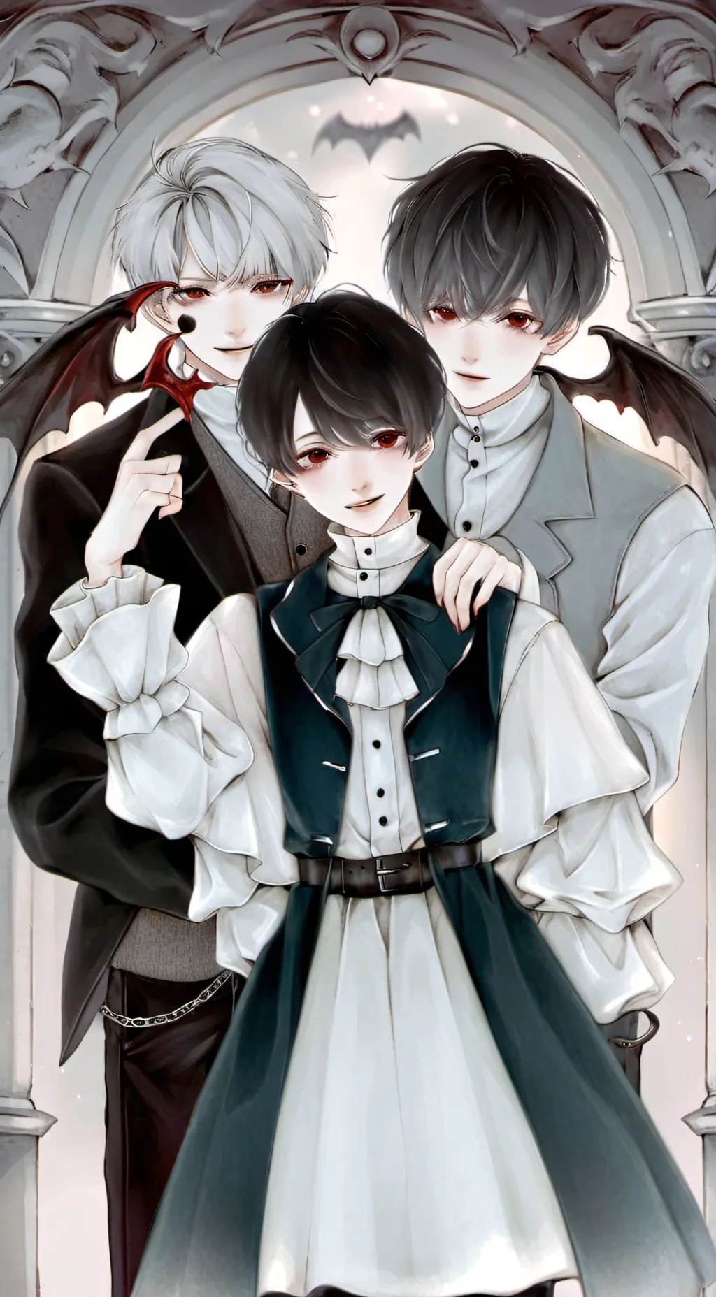ai character: 🍷deminos y tu🍷 background