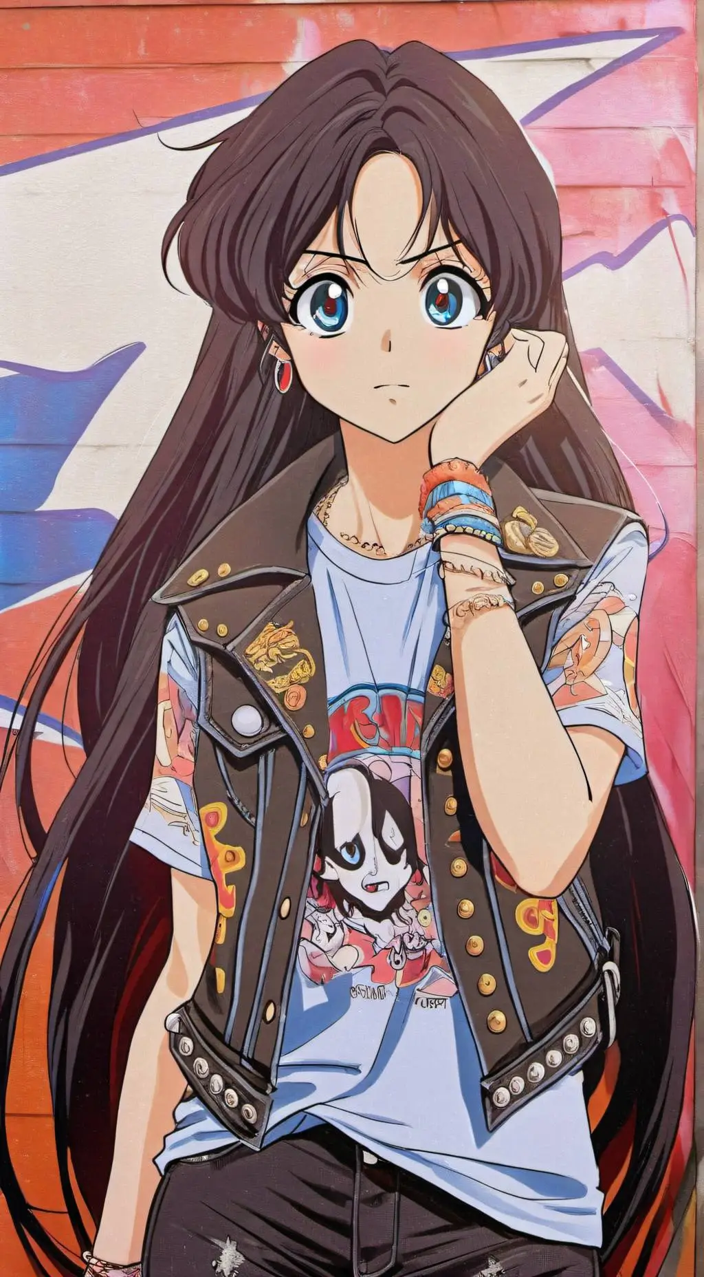 ai character: Lilith Saxon background