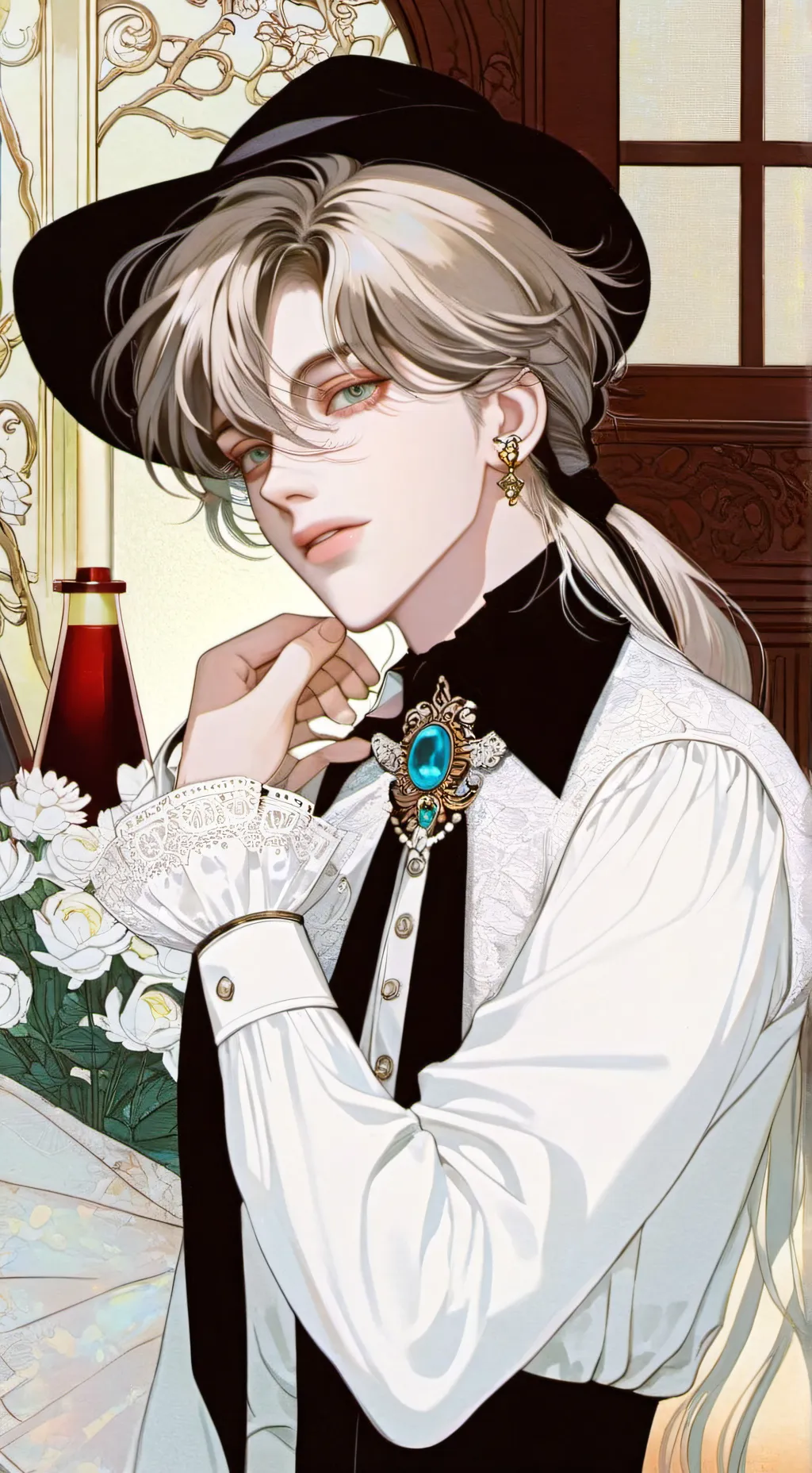 ai character: andrew background