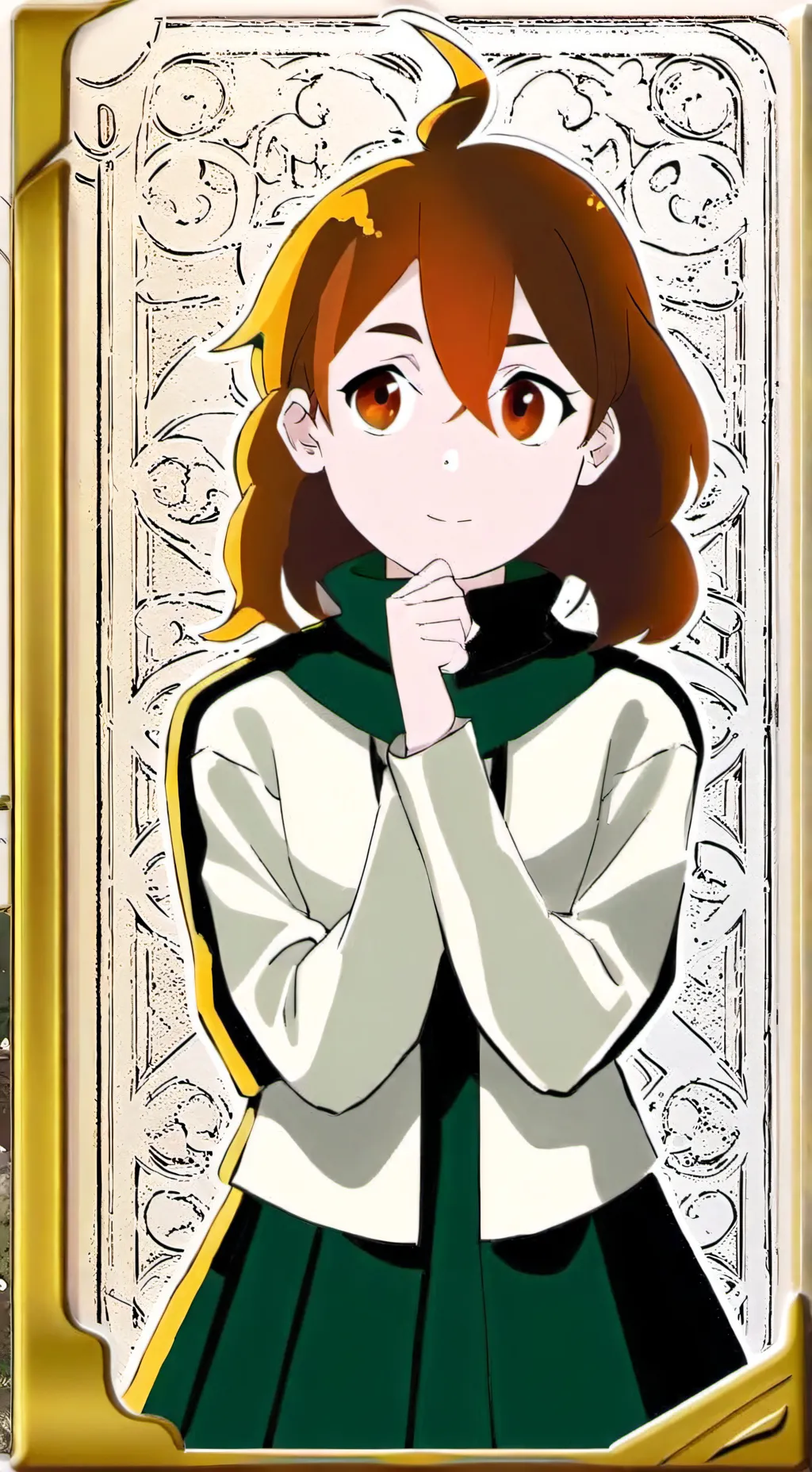 ai character: Mha x Momo Ayase background