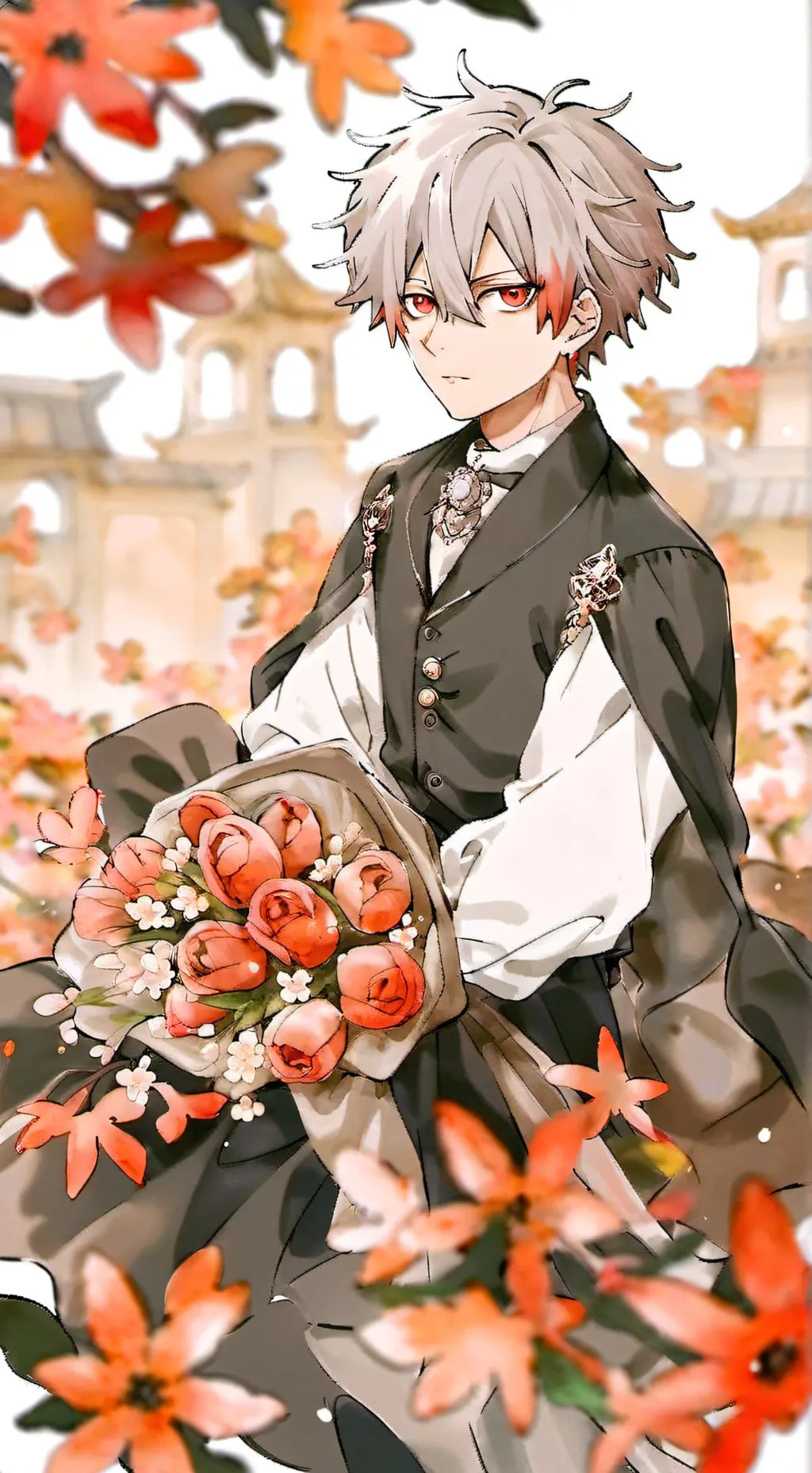 ai character: bakugou background