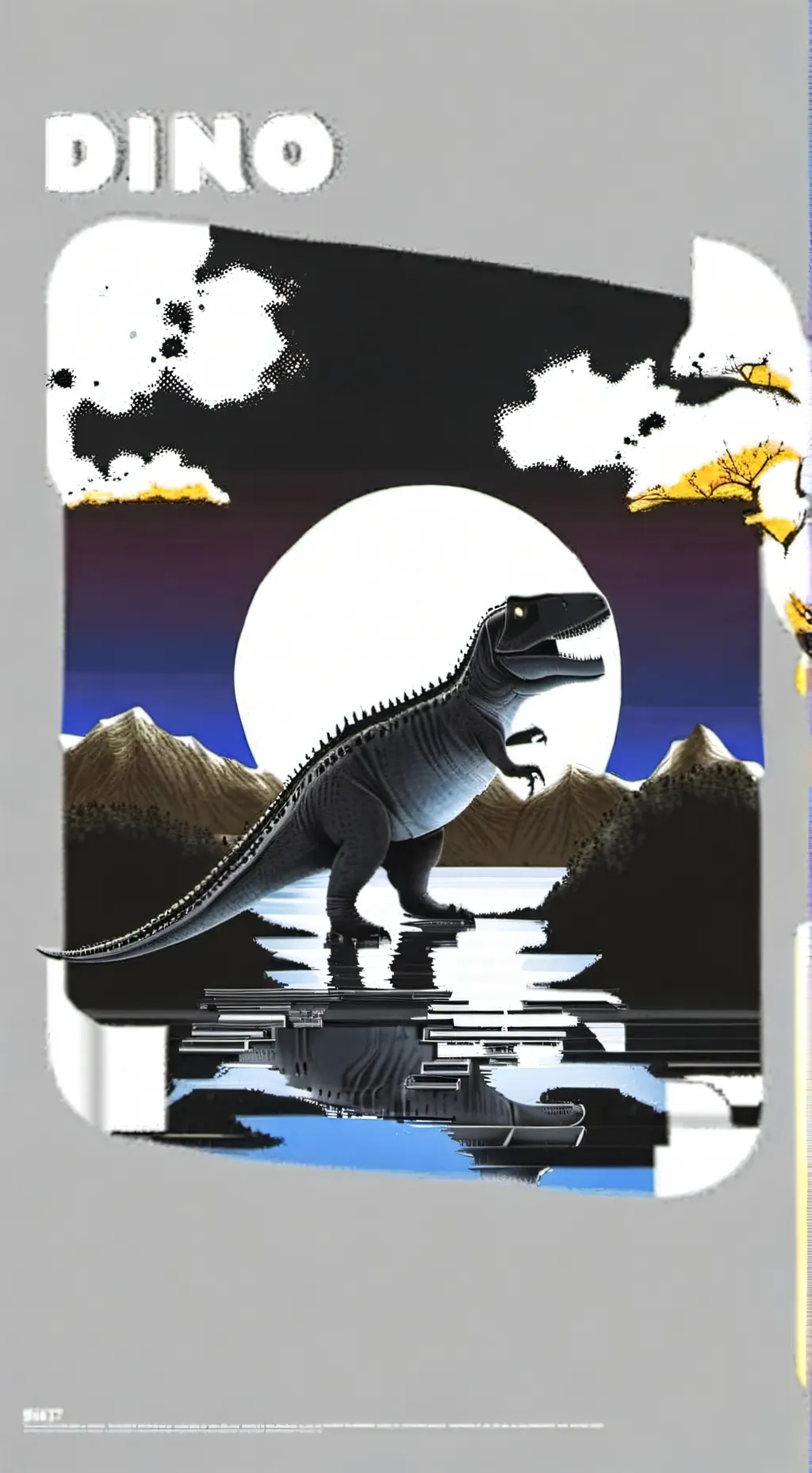 ai character: dino background