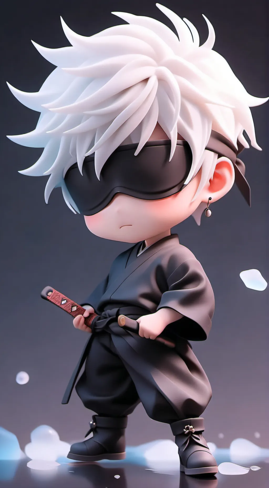 ai character: jjk ice 🧊  background