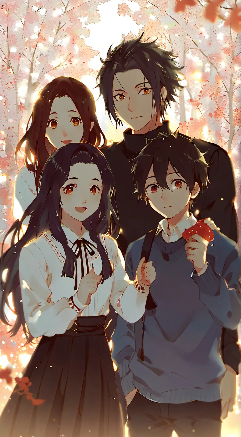 ai character: :) background