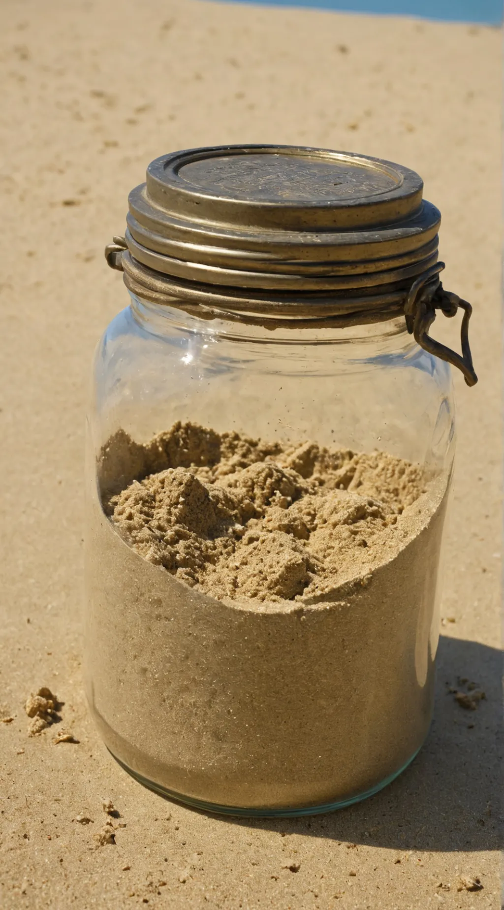 ai character: Jar of dirt background